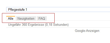 Suchergebnisse verfeinern