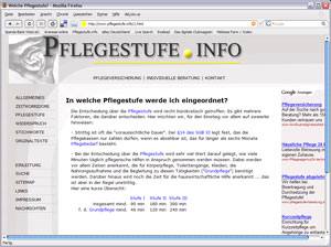 Darstellung in Firefox