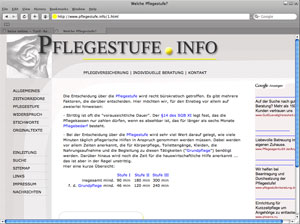 Darstellung in Safari