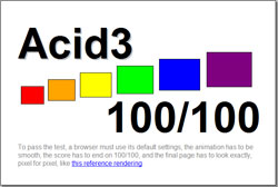 Safari 4 besteht den Acid 3 Test